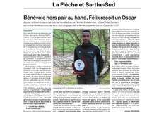 Presse - Félix reçoit un Oscar